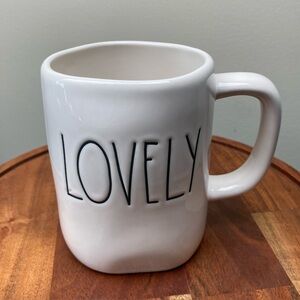 Rae Dunn LOVELY coffee mug